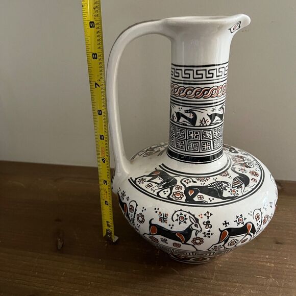 Greek pottery replica number 149, about 650 B.C, Louvre-museum  hand made - Picture 6 of 8